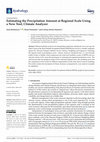 Research paper thumbnail of Estimating the Precipitation Amount at Regional Scale Using a New Tool, Climate Analyzer