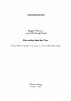 Research paper thumbnail of Hilbrands, Die Bedeutung der Struktur und Integrität des Predigerbuches für dessen Theologie, in: Das heilige Herz der Tora. FS H.J. Koorevaar, Aachen: Shaker, 2011, 153-165