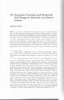 Research paper thumbnail of "Economic Concepts and Authorial Self-Design in Heinrich von Kleist's Letters," Heinrich von Kleist: Literary and Philosophical Paradigms, ed. Jeffrey High, Rebecca Stewart and Elaine Chen, Camden House: Rochester, NY, 2022, 254-286