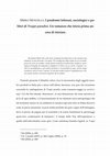 Research paper thumbnail of I prodromi letterari, sosciologici e politici di "Troppi paradisi". Un romanzo che inizia ancora prima di iniziare