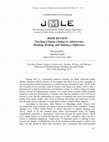 Research paper thumbnail of Book Review: Teaching Climate Change to Adolescents: Reading, Writing, and Making a Difference