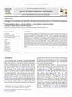 Research paper thumbnail of Changes in carbohydrate fraction during dehydration process of common legumes