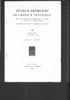 Research paper thumbnail of Virgilio e la ‘scienza militare’ in un 'Discorso' di Francesco Algarotti, in «Studi e Problemi di Critica Testuale», LXXVIII, 2009, pp. 97-129.