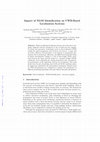 Research paper thumbnail of Impact of NLOS identification on UWB-based localization systems