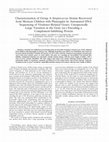 Research paper thumbnail of Characterization of group A Streptococcus strains recovered from Mexican children with pharyngitis by automated DNA sequencing of virulence-related genes: unexpectedly large variation in the gene (sic) encoding a complement-inhibiting protein