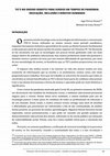 Research paper thumbnail of TIC’S NO ENSINO REMOTO PARA SURDOS EM TEMPOS DE PANDEMIA:  EDUCAÇÃO, INCLUSÃO E DIREITOS HUMANOS