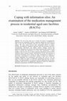 Research paper thumbnail of Coping with information silos: An examination of the medication management process in residential aged care facilities (RACFs)