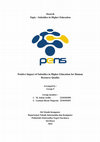 Research paper thumbnail of Subsidies in Higher Education : Positive Impact of Subsidies in Higher Education for Human Resource Quality