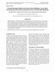 Research paper thumbnail of Ecotourism opportunities and conservation challenges: A case study involving some lesser known protected areas of central India landscape