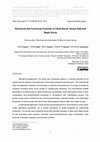 Research paper thumbnail of Nutritional and Functional Potential of Carob Syrup Versus Date and Maple Syrup