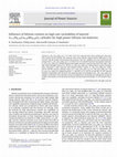 Research paper thumbnail of Influence of lithium content on high rate cycleability of layered Li1+xNi0.30Co0.30Mn0.40O2 cathodes for high power lithium-ion batteries