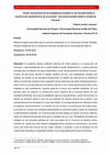 Research paper thumbnail of Pensar las prácticas de los trabajadores sociales en las escuelas desde la construcción adultocéntrica de la juventud. Una lectura posible desde la mirada de Foucault