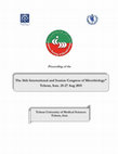 Research paper thumbnail of Proceedings of "The 16th International and Iranian Congress of Microbiology