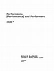 Research paper thumbnail of Performance Essays & Conversations  Vol.1 & Vol.2