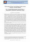 Research paper thumbnail of Fen ve Teknoloji Öğretmenlerinin Alternatif Ölçme ve Değerlendirme Yöntemlerine Yönelik İhtiyaç Analizi