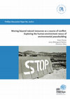 Research paper thumbnail of Moving beyond natural resources as a source of conflict