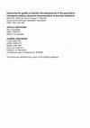 Research paper thumbnail of Improving the Quality of Suicide Risk Assessments in the Psychiatric Emergency Setting: Physician Documentation of Process Indicators