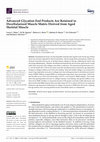 Research paper thumbnail of Advanced Glycation End Products Are Retained in Decellularized Muscle Matrix Derived from Aged Skeletal Muscle