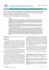 Research paper thumbnail of A Prevalence Study of Histamine and Histamine Producing Bacteria in Two Commercial Tropical Marine Fish Sold in Trinidad, West Indies