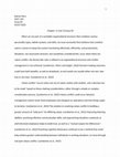 Research paper thumbnail of CSI SOCY 105 Essay #5: Values Conflict, Democractic Vote and Conflict Management