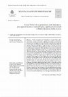 Research paper thumbnail of Social networks e protostoria dell'Adriatico : presupposti teorico-metodologici, applicazioni attuali e future direzioni della ricerca