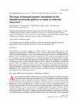 Research paper thumbnail of The triage of damaged proteins: degradation by the ubiquitin-proteasome pathway or repair by molecular chaperones