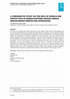 Research paper thumbnail of A Comparative Study on the Role of Models and Prototypes in Human-Centered Design Versus Design-Driven Innovation Approaches