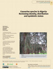 Research paper thumbnail of Casuarina species in Algeria: reviewing their identity, distribution and symbiotic status