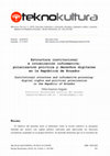 Research paper thumbnail of Estructura institucional e intoxicación informativa: polarización política y derechos digitales en la República de Ecuador