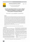 Research paper thumbnail of From the agricultural station to a luxury village? Changing and ambiguous everyday practices in the suburb of Vinnytsia (Ukraine)