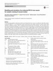 Research paper thumbnail of Modelling and simulation of an industrial RFCCU-riser reactor for catalytic cracking of vacuum residue