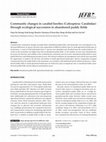 Research paper thumbnail of Community changes in carabid beetles (Coleoptera: Carabidae) through ecological succession in abandoned paddy fields