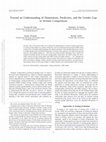 Research paper thumbnail of Toward an understanding of dimensions, predictors, and the gender gap in written composition