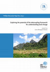 Research paper thumbnail of Exploring the potential of the telecoupling framework for understanding land change