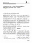 Research paper thumbnail of Photoplethysmography for blood volumes and oxygenation changes during intermittent vascular occlusions