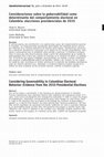 Research paper thumbnail of Considering Governability in Colombian Electoral Behavior: Evidence from the 2010 Presidential Elections