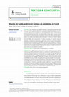 Research paper thumbnail of Disputa do fundo público em tempos de pandemia no Brasil = Public fund dispute in times of pandemic in Brazil