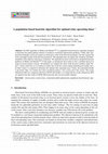 Research paper thumbnail of A population based heuristic algorithm for optimal relay operating times