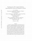 Research paper thumbnail of Nondegenerate three-dimensional complex Euclidean superintegrable systems and algebraic varieties