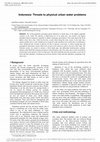 Research paper thumbnail of Indonesia: Threats to physical urban water problems