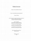 Research paper thumbnail of Factors Influencing the State of Texas’s Policies Toward Business Activity in the COVID-19 Pandemic: A Case Study