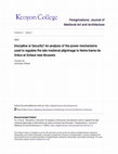 Research paper thumbnail of Discipline or Security? An analysis of the power mechanisms used to regulate the late medieval pilgrimage to Notre-Dame de Grâce at Scheut near Brussels