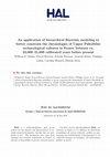 Research paper thumbnail of An application of hierarchical Bayesian modeling to better constrain the chronologies of Upper Paleolithic archaeological cultures in France between ca. 32,000–21,000 calibrated years before present