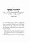 Research paper thumbnail of Cusanus: Definitio als Selbstbestimmung