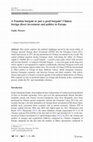 Research paper thumbnail of A Faustian bargain or just a good bargain? Chinese foreign direct investment and politics in Europe