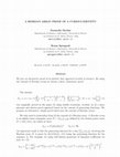 Research paper thumbnail of A Riordan array proof of