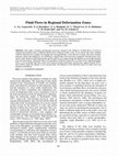 Research paper thumbnail of Fluid flows in regional deformation zones