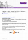 Research paper thumbnail of The Effect of Zeolite Structure and Acidity on Maximizing Propylene Production from an FCC Unit