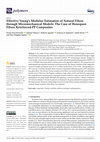 Research paper thumbnail of Effective Young’s Modulus Estimation of Natural Fibers through Micromechanical Models: The Case of Henequen Fibers Reinforced-PP Composites