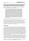 Research paper thumbnail of Study of the Flexural Modulus and the Micromechanics of Old Newspaper Reinforced Polypropylene Composites